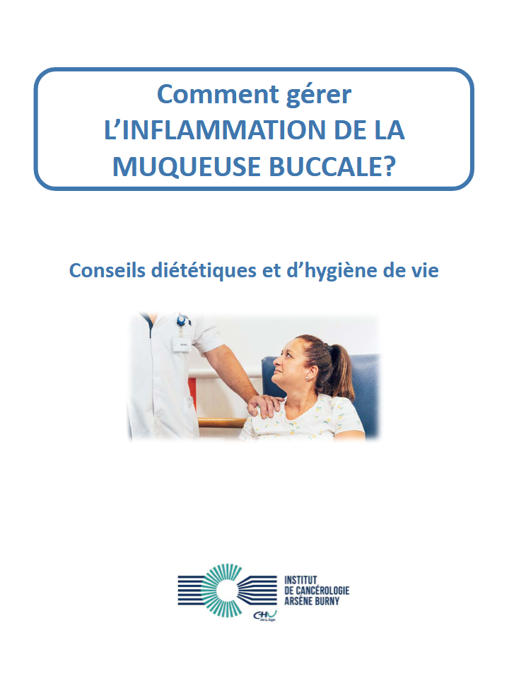 BROCH A5 Comment gerer l inflammation de la muqueuse buccale 2023 COVER